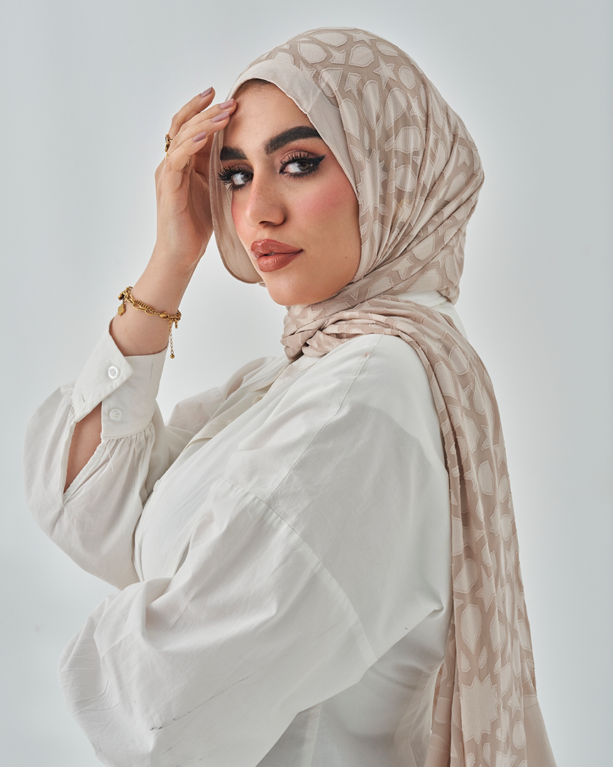 Chiffon Tie Jakar Devore