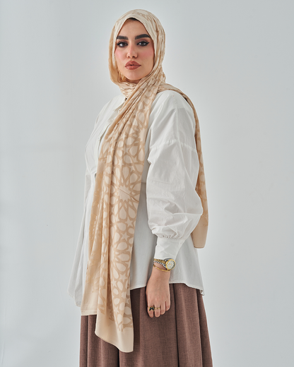 Chiffon Tie Jakar Devore