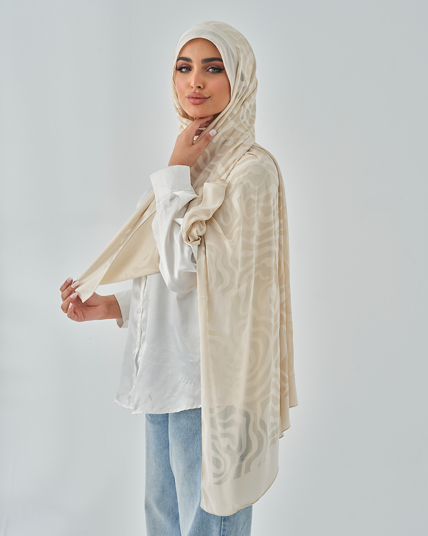 Chiffon Tie Jakar Devore