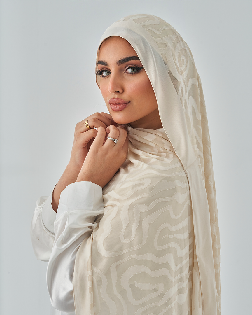 Chiffon Tie Jakar Devore