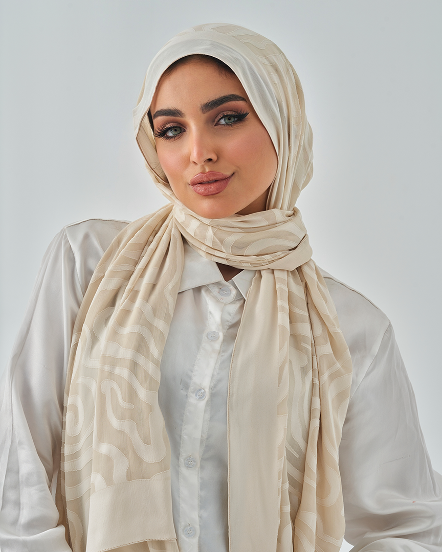 Chiffon Tie Jakar Devore