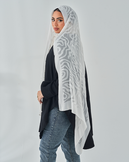 Chiffon Tie Jakar Devore
