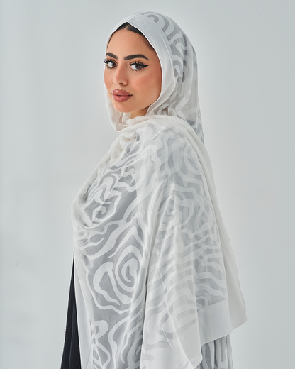 Chiffon Tie Jakar Devore