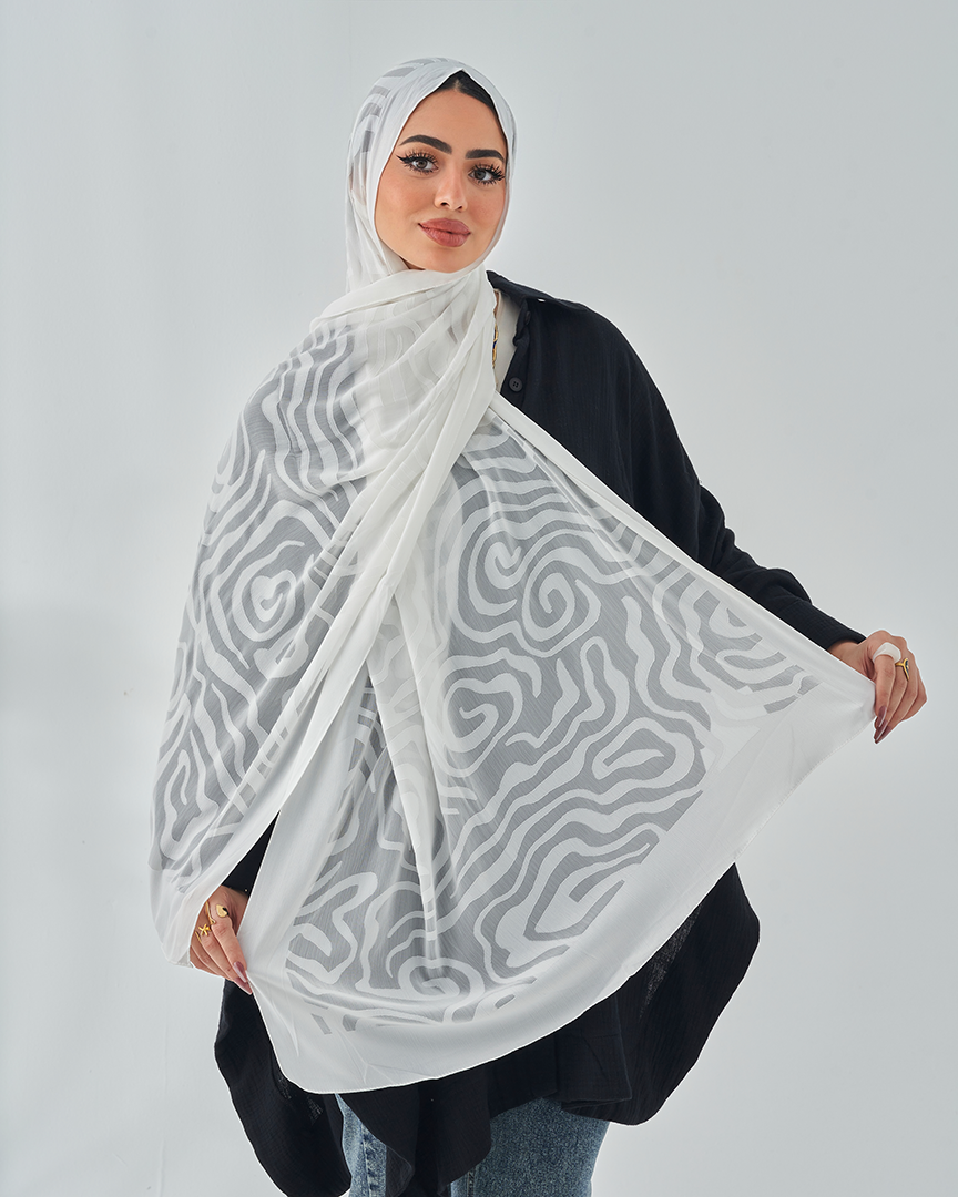 Chiffon Tie Jakar Devore