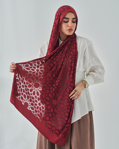 Chiffon Tie Jakar Devore