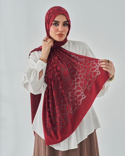 Chiffon Tie Jakar Devore