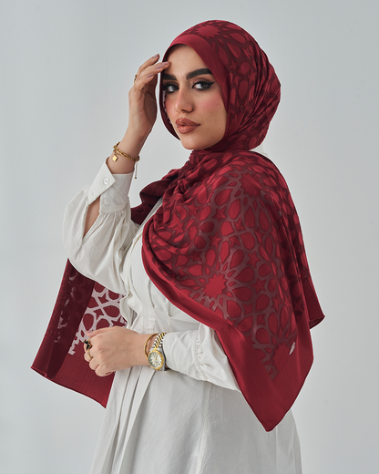 Chiffon Tie Jakar Devore