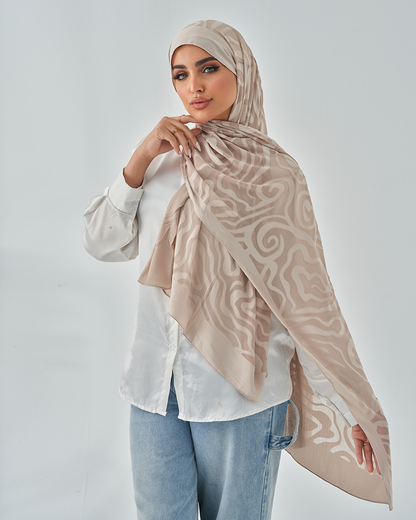 Chiffon Tie Jakar Devore