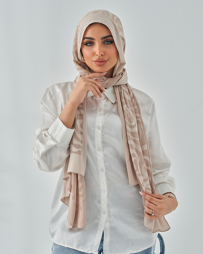 Chiffon Tie Jakar Devore