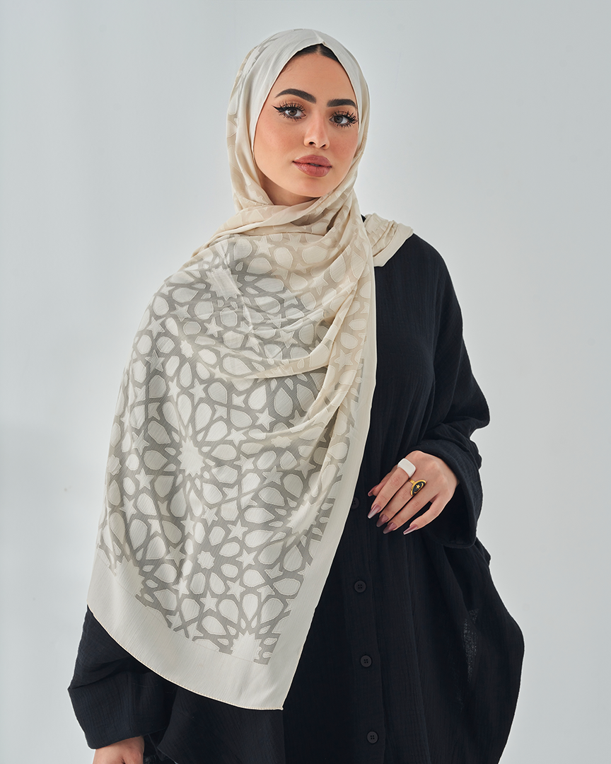 Chiffon Tie Jakar Devore