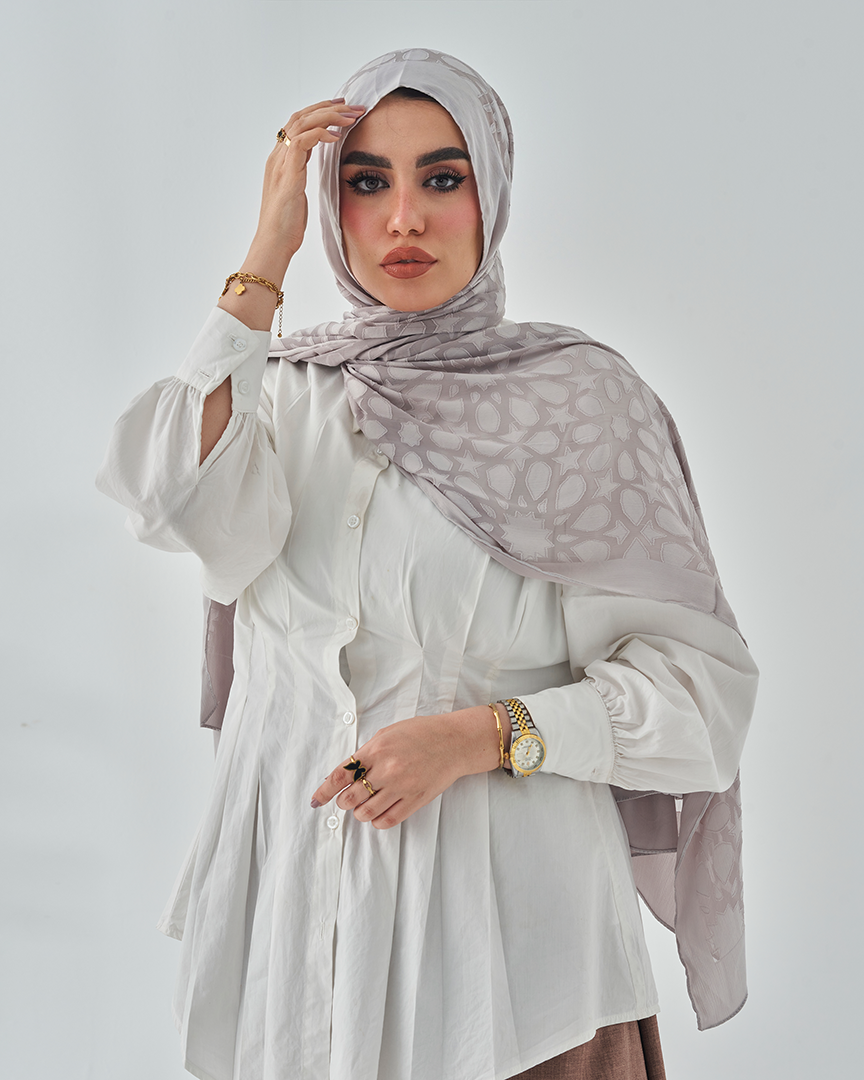 Chiffon Tie Jakar Devore