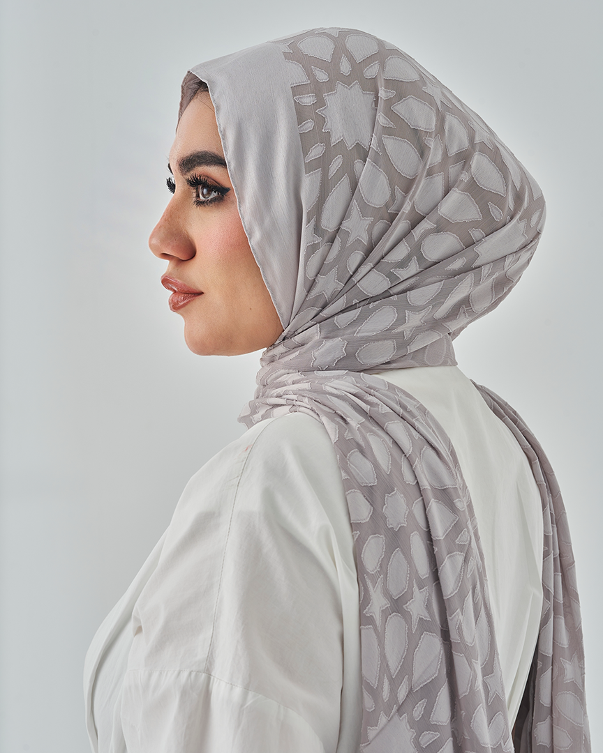 Chiffon Tie Jakar Devore