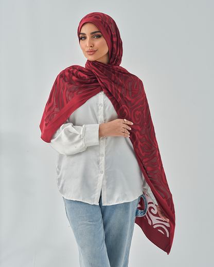 Chiffon Tie Jakar Devore