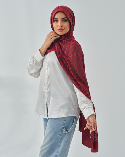 Chiffon Tie Jakar Devore