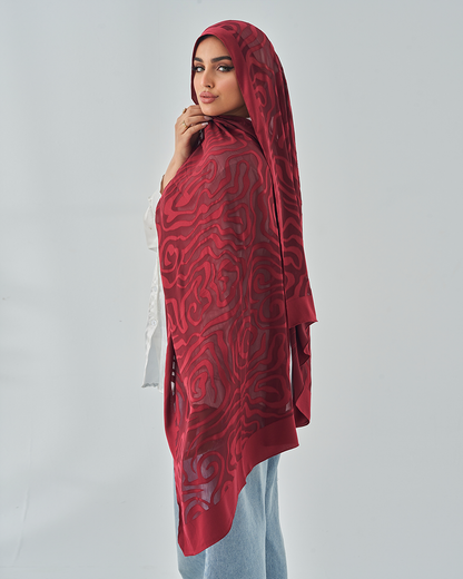 Chiffon Tie Jakar Devore