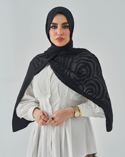 Chiffon Tie Jakar Devore