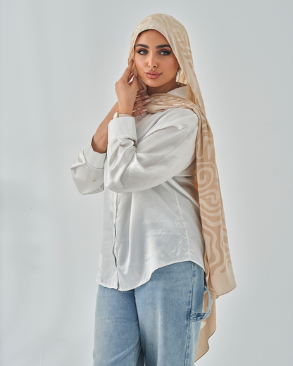 Chiffon Tie Jakar Devore