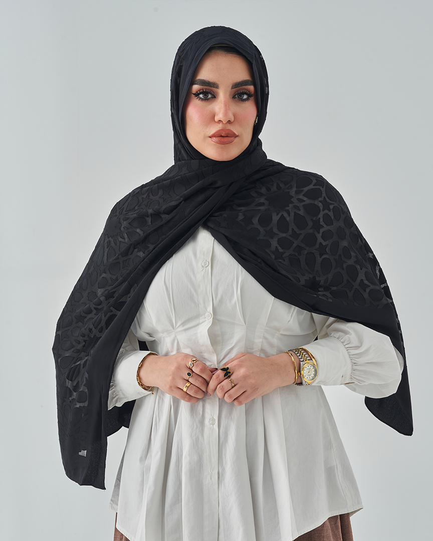 Chiffon Tie Jakar Devore