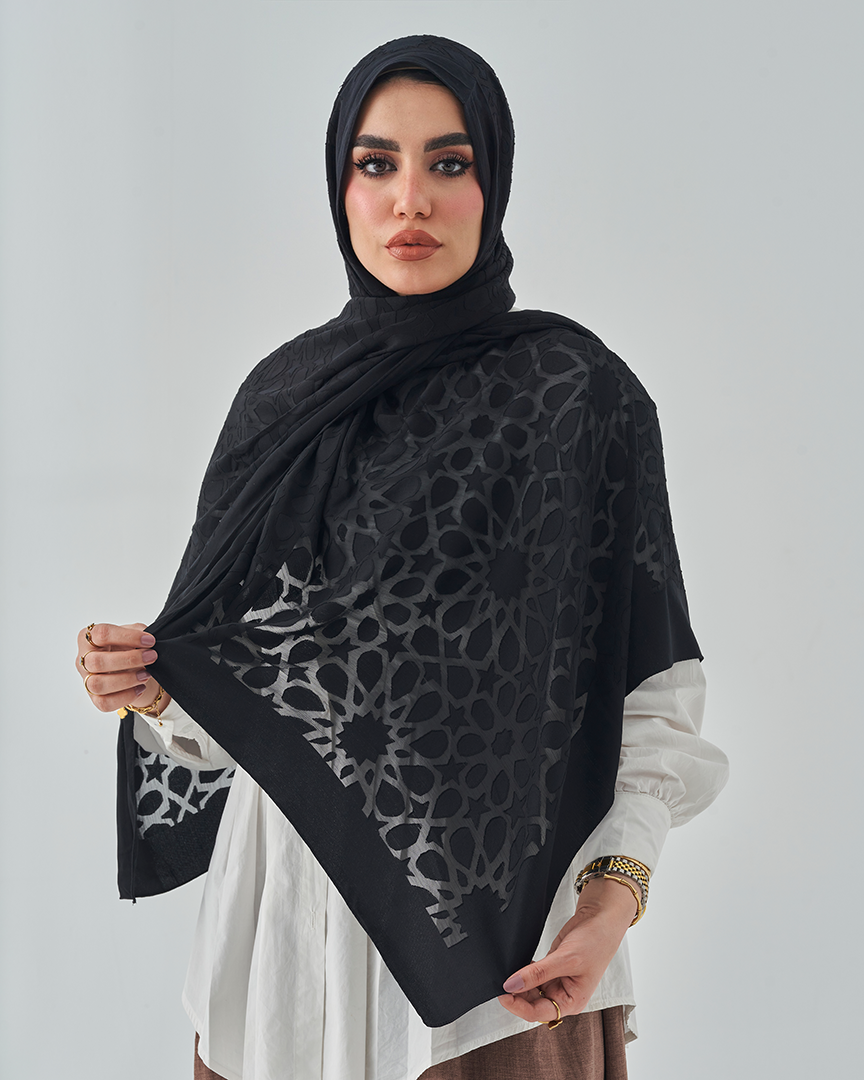 Chiffon Tie Jakar Devore