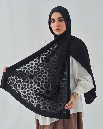 Chiffon Tie Jakar Devore