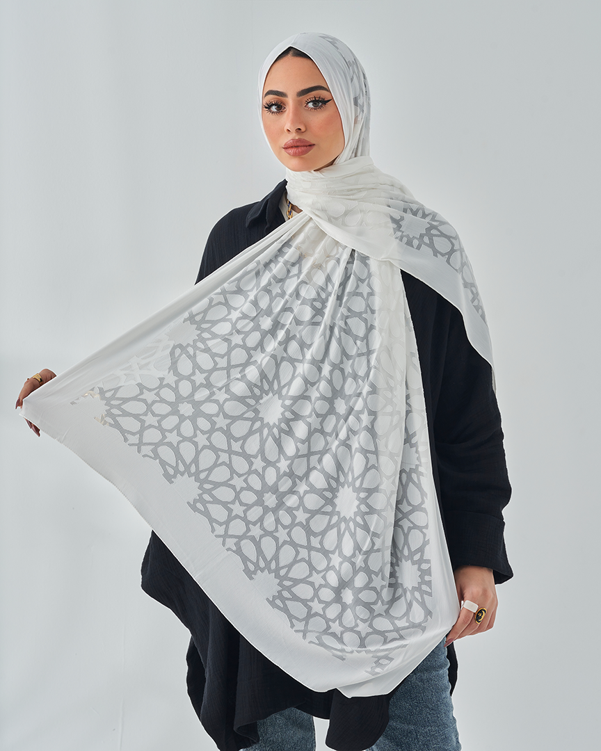 Chiffon Tie Jakar Devore