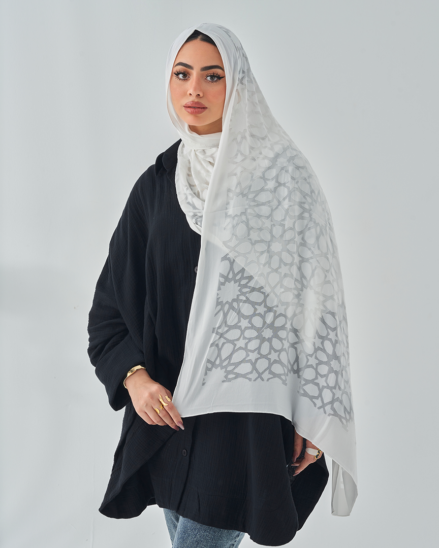 Chiffon Tie Jakar Devore
