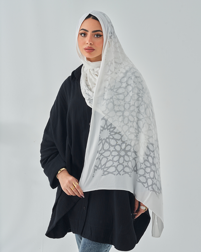 Chiffon Tie Jakar Devore