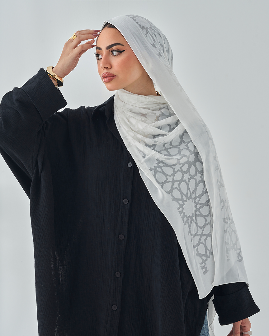Chiffon Tie Jakar Devore