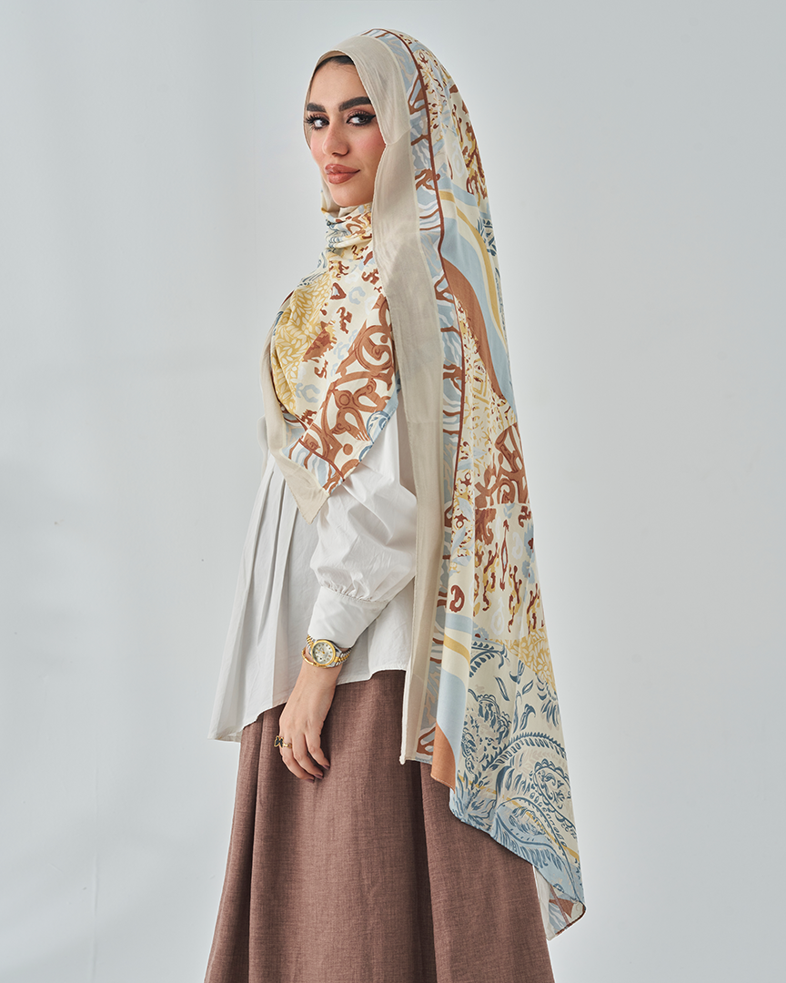 Modal Tie Printed