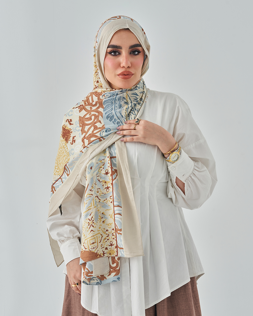 Modal Tie Printed