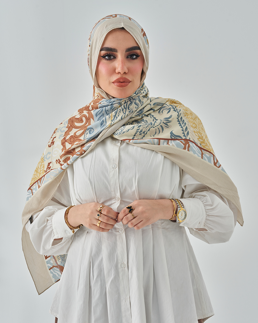 Modal Tie Printed