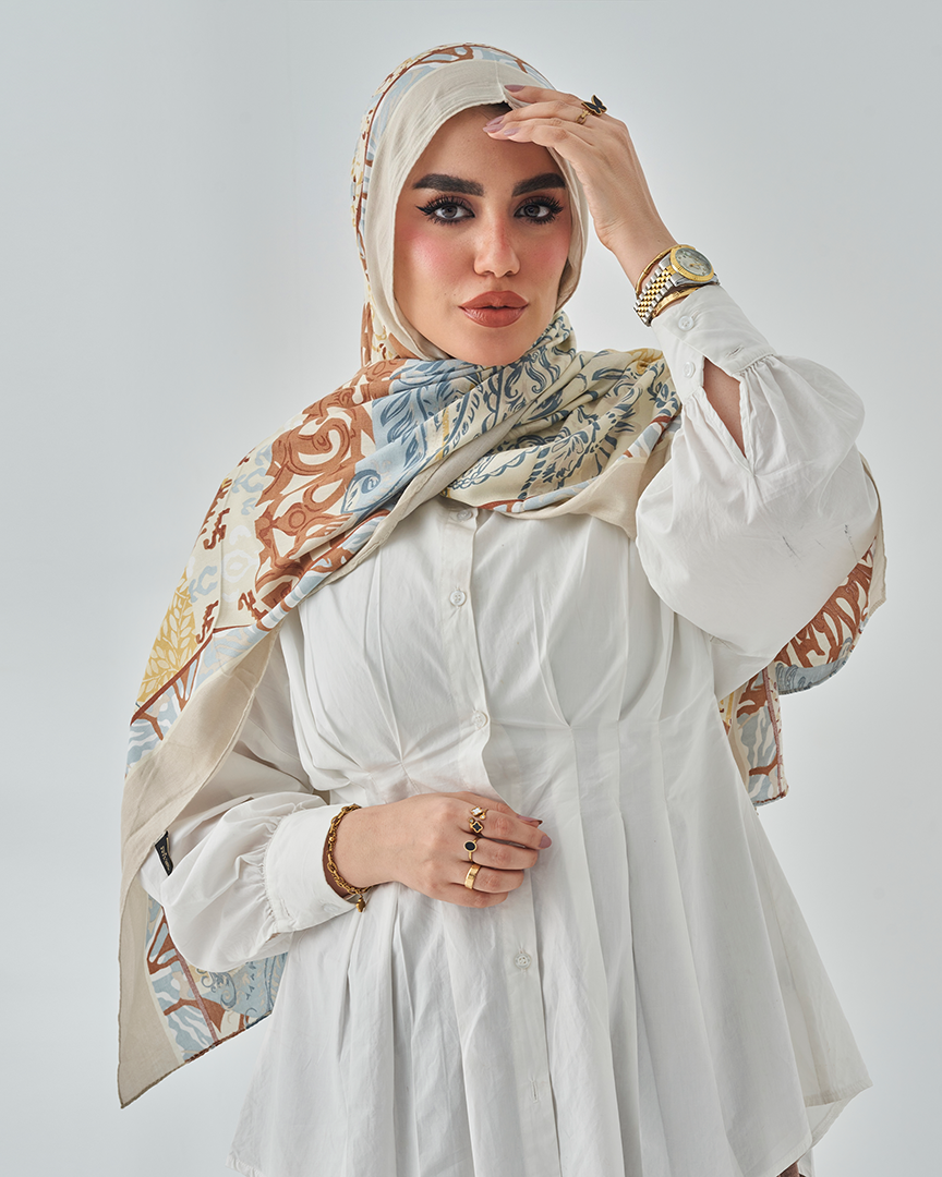 Modal Tie Printed