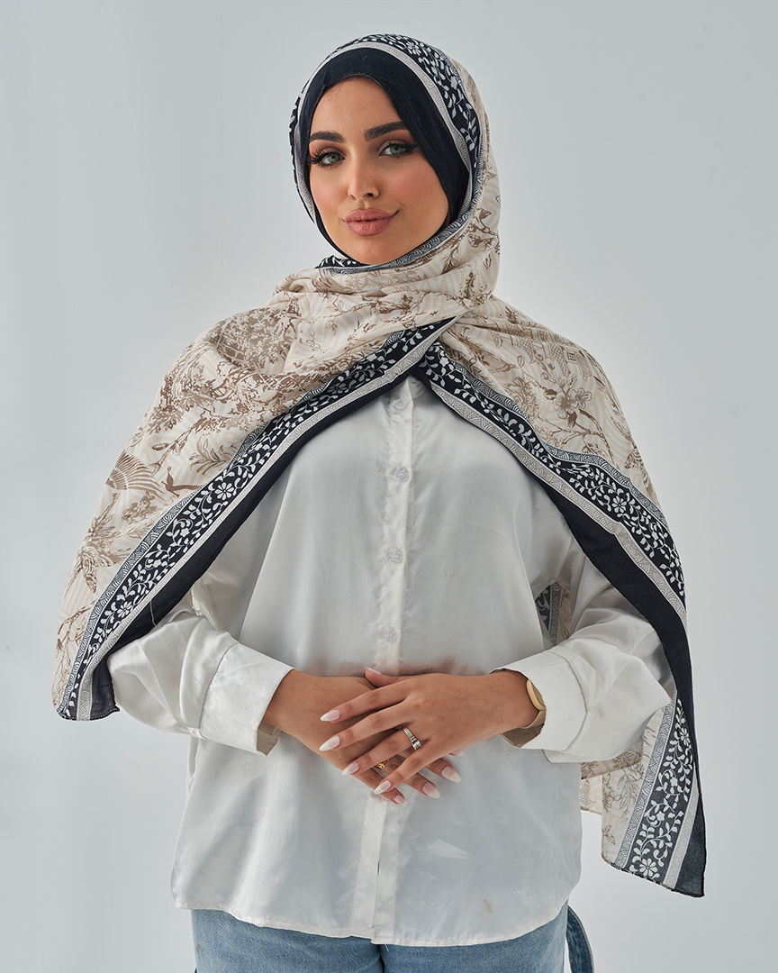 Modal Tie Printed