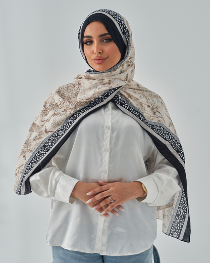 Modal Tie Printed