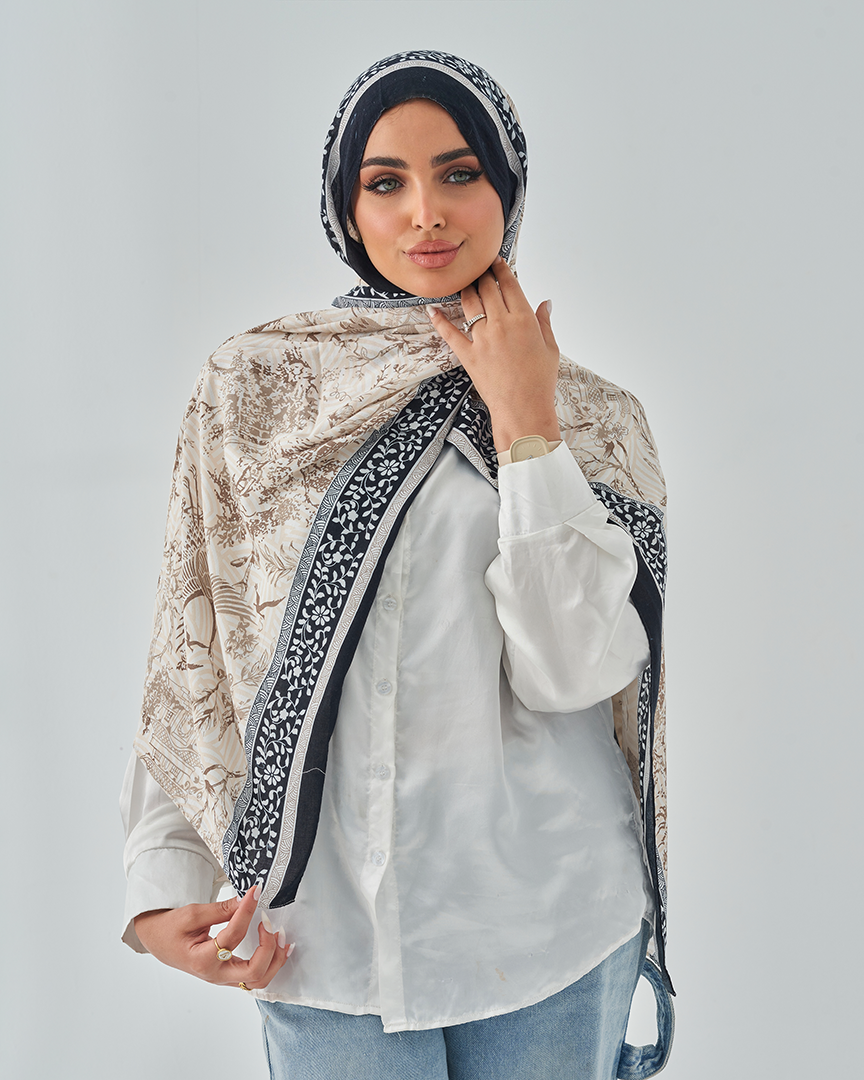 Modal Tie Printed