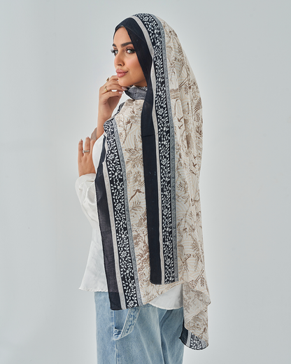 Modal Tie Printed