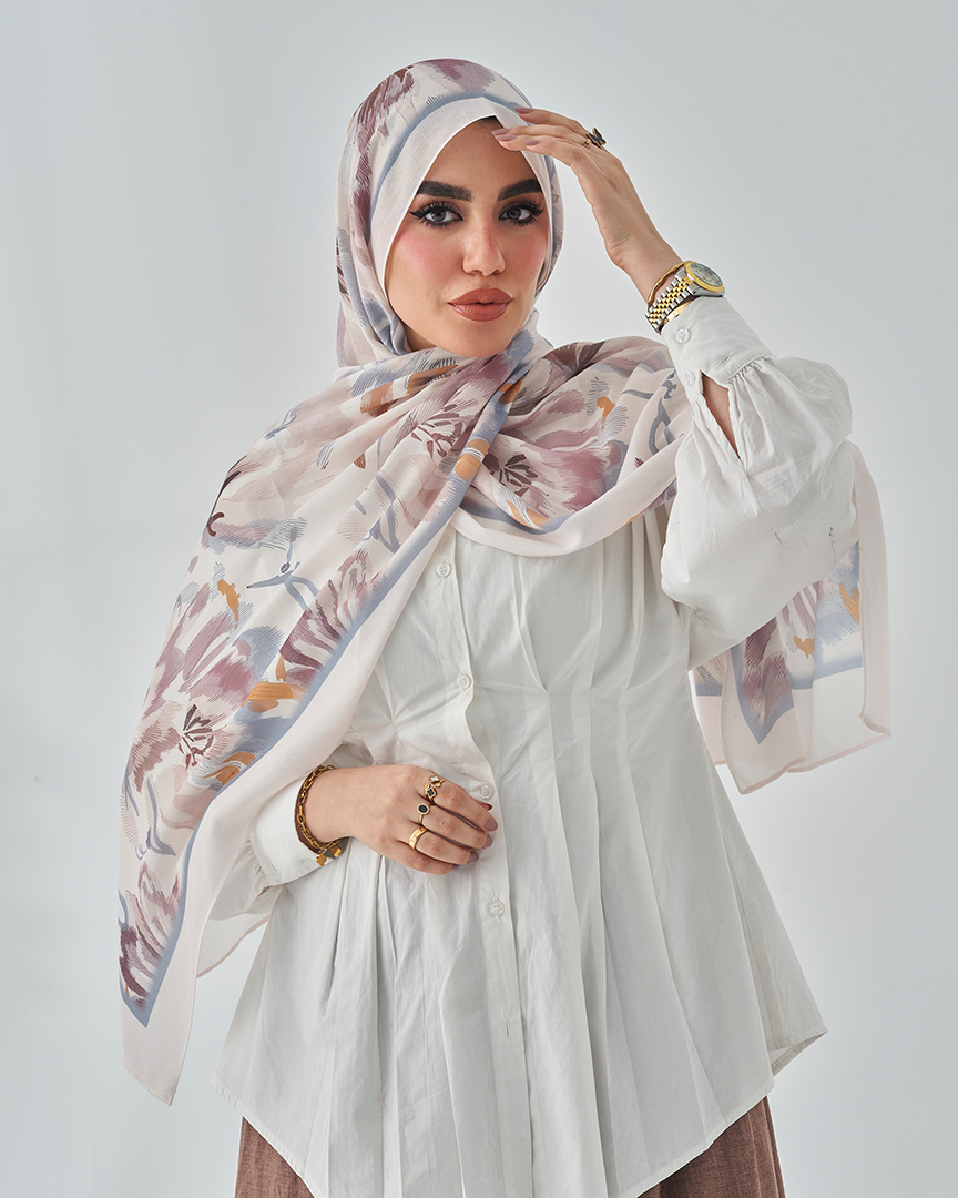 Modal Tie Printed