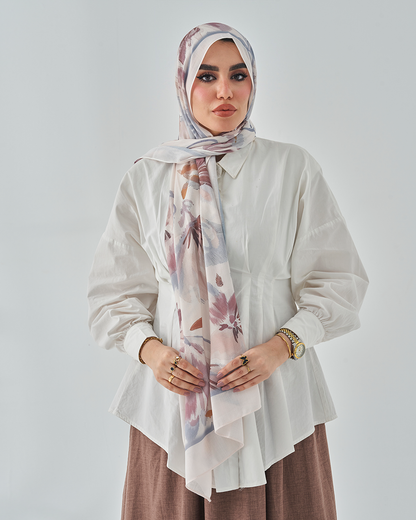 Modal Tie Printed