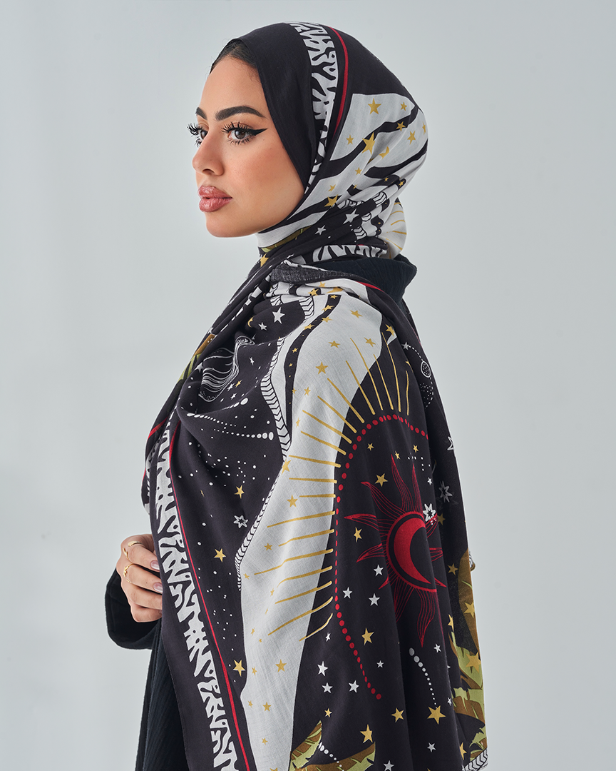 Modal Tie Printed