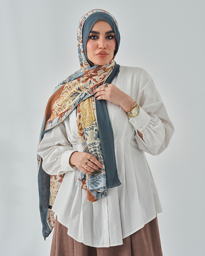 Modal Tie Printed