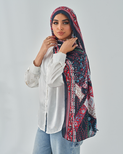 Modal Tie Printed
